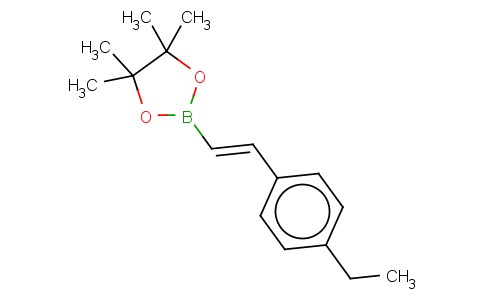 TRANS-2-(4-ETHYLPHENYL)VINYLBORONIC ACID PINACOL ESTER